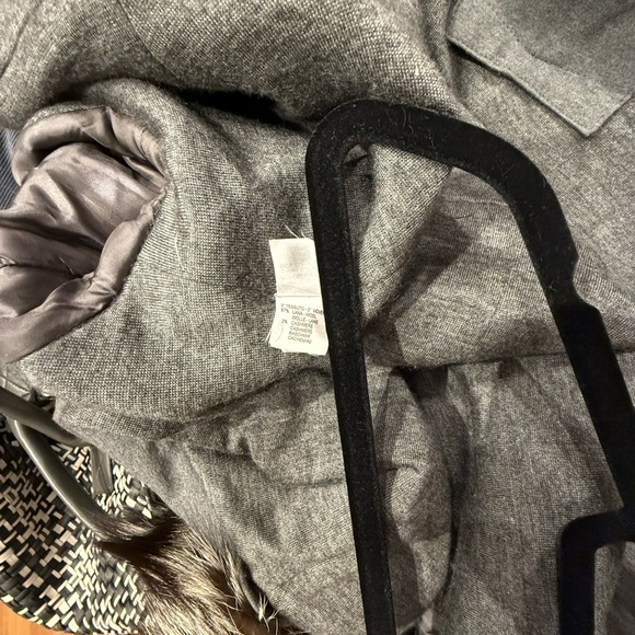 BRUNELLO CUCINELLI Fur-Trimmed Knee-Length Coat - Picture 5 of 8